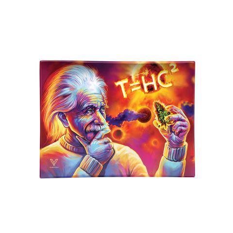 50% DISCOUNT - V-Syndicate Glass Rolling Tray Small - T=HC2 Solar Diesel